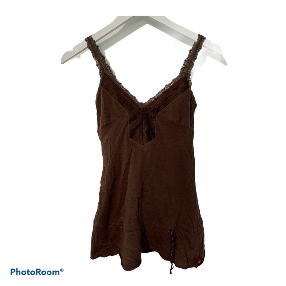 HOLLISTER lace trim tank